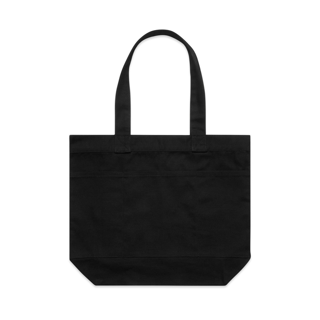 Pocket Tote Bag - Black