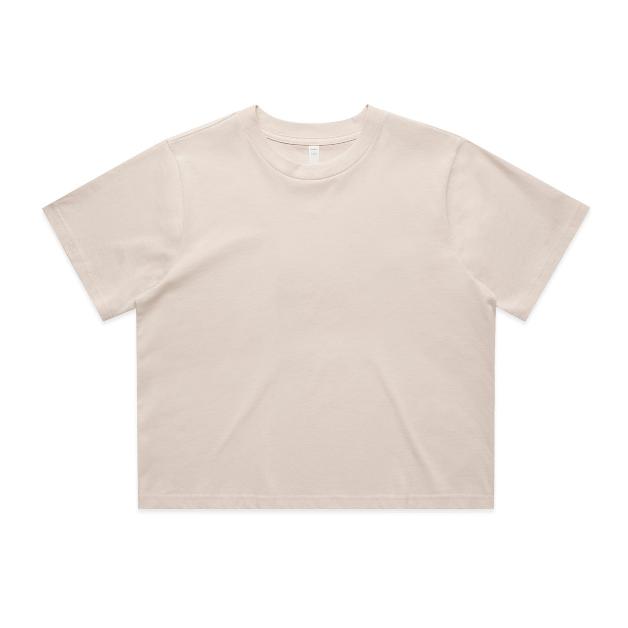 Wo's Classic Crop Tee - Bone