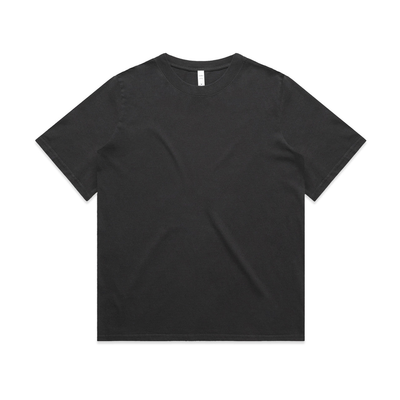 Wo's Heavy Faded Tee - Faded Black