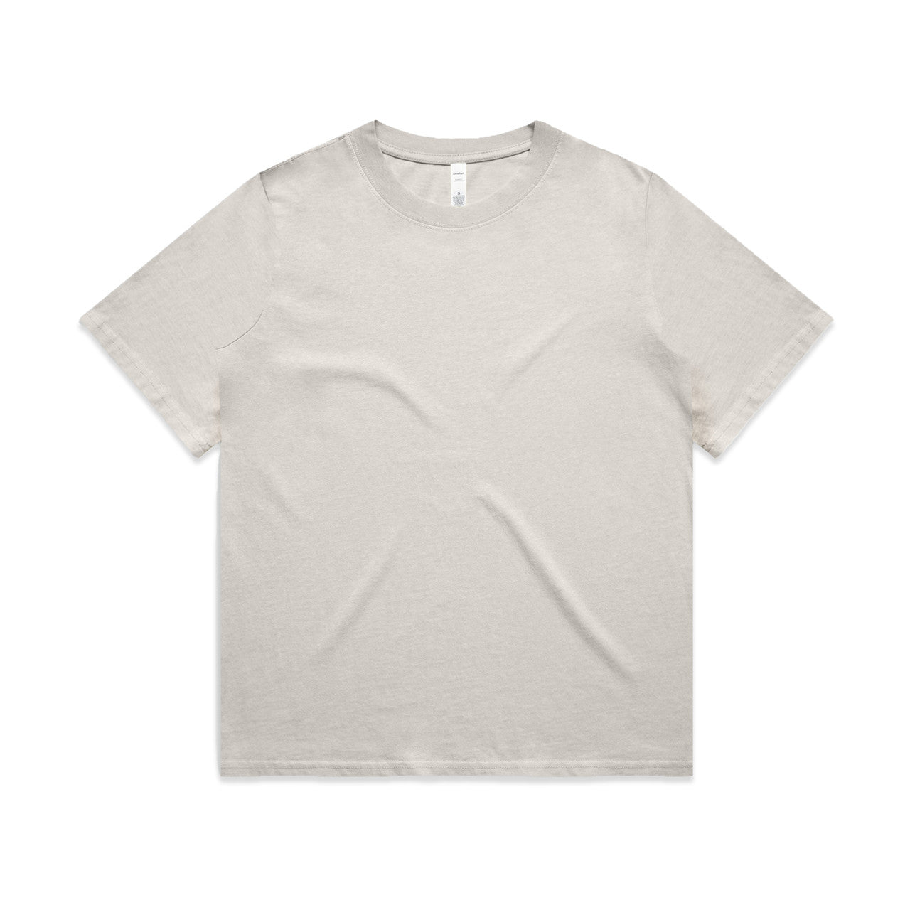 Wo's Heavy Faded Tee - Faded Bone