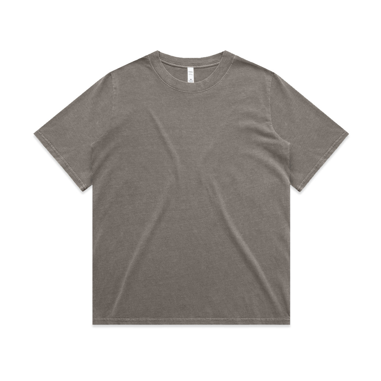 Wo's Heavy Faded Tee - Faded Grey