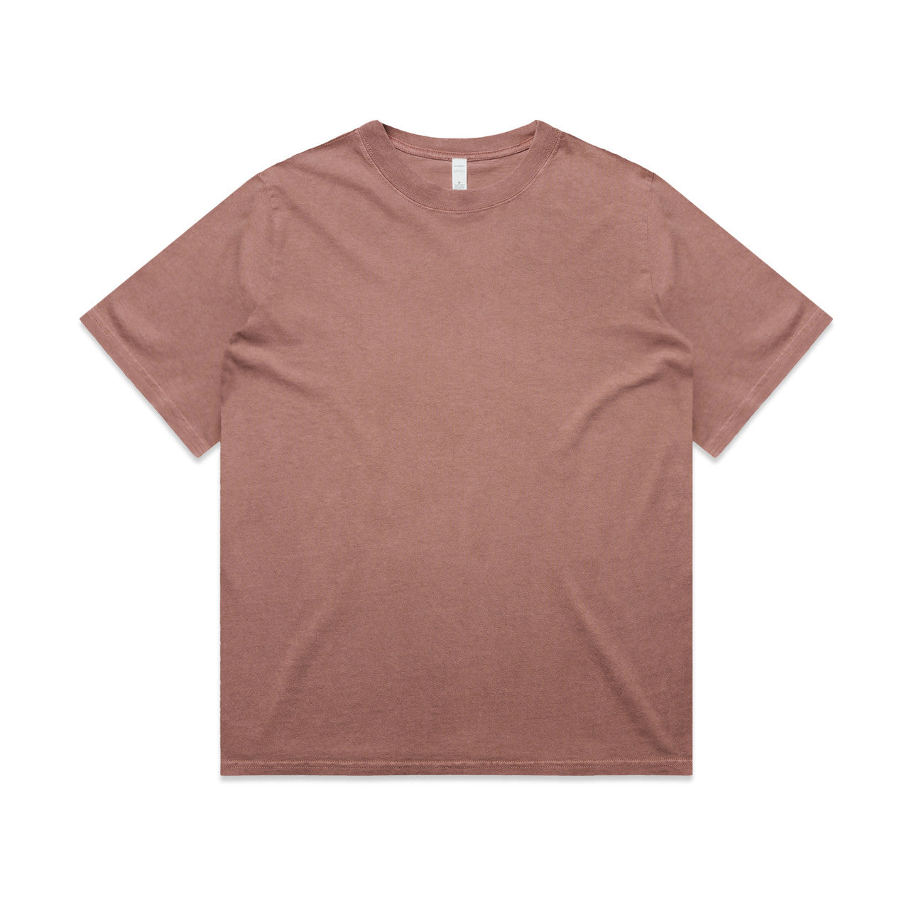 Wo's Heavy Faded Tee - Faded Pink