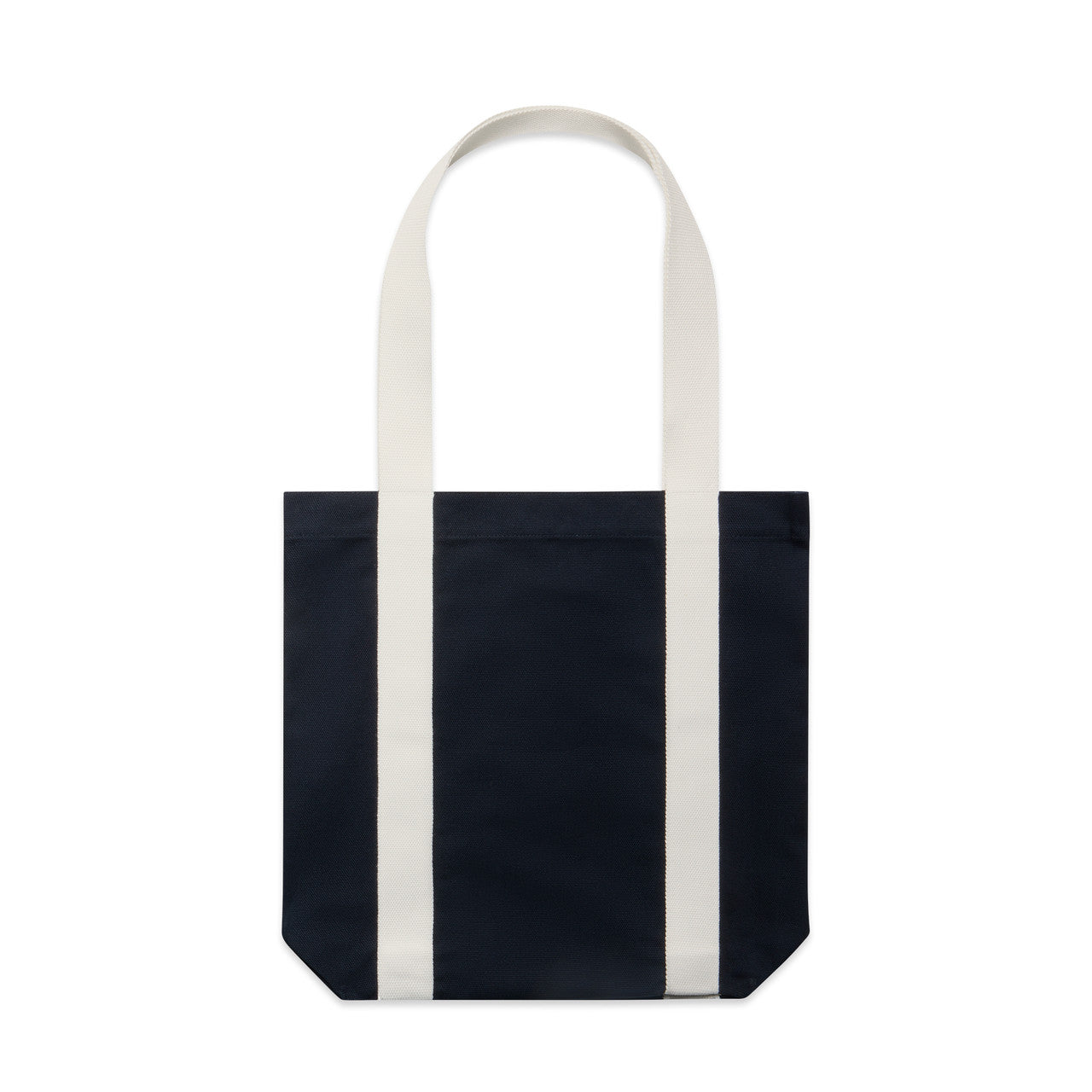 Two-Tone Carrie Tote - Navy/Cream