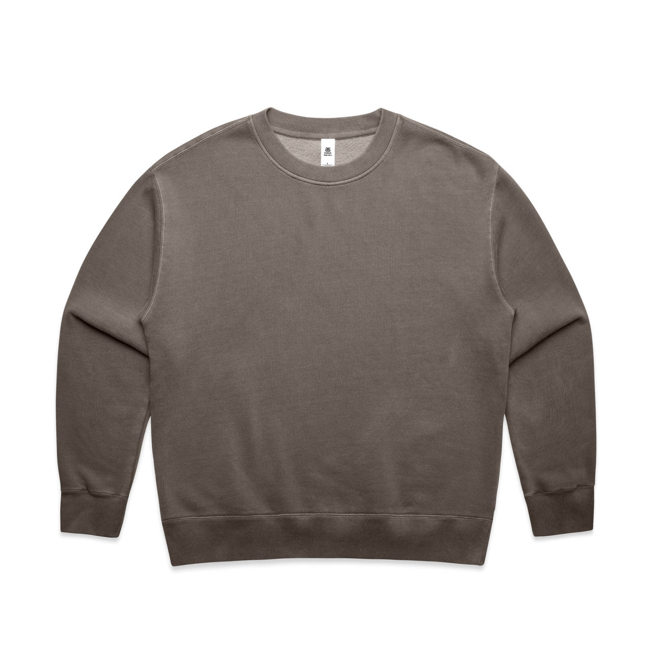 Wo's Relax Faded Crew - Faded Grey