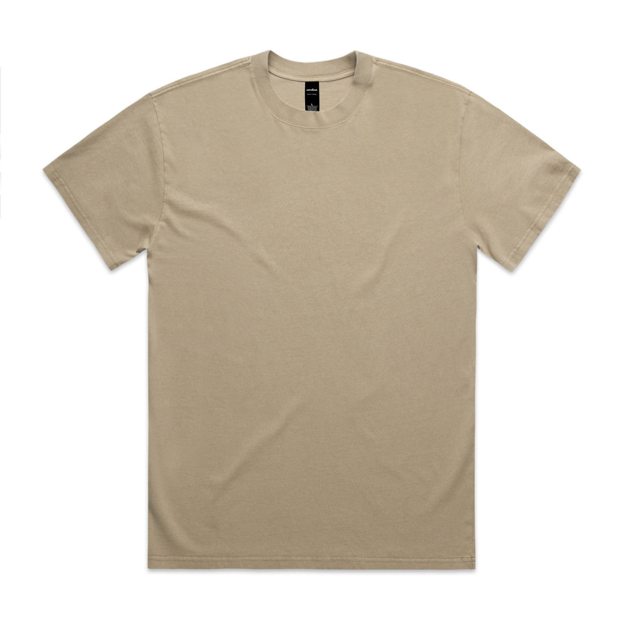 Heavy Faded Tee - Faded Khaki